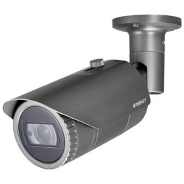 Hanwha Cámara IP bullet 4MP Varifocal Motorizado 2-10mm Antivandálica IK10 IP66 PoE IR 30m WDR H.265 Wisenet Q