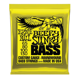 Ernieball Juego Cuerdas Bajo Eléctrico S.Steel Beefy 65 - 130 Slinky Precio: 30.72795. SKU: B18XWMWX58