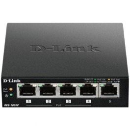 Switch D-Link DES-1005P 5 Puertos/ RJ45 10/100Mbps PoE Precio: 55.59000029. SKU: S55100802