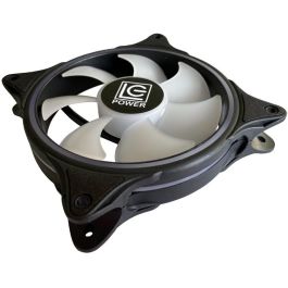 LC-Power LC-CF-120-ARGB-B Ventilador de carcasa 120mm, Iluminación LED ARGB, Negro