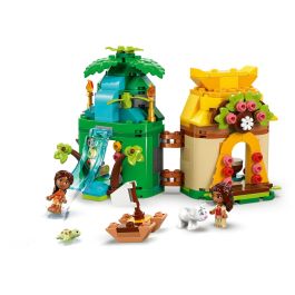 LEGO 43260 Set de Construcción Disney Vaiana: Diversión en la Isla con Vaiana y Simea Micromundo, Vaiana 2 (+5 años)