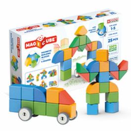 Geomag GEO1686145317319 Bloques Magnéticos Mi Pequeño Mundo de Formas - 25 Piezas - Educativo - Plástico Reciclado - 12+ Meses
