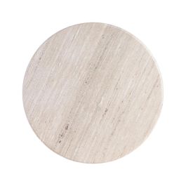 Mesa Centro Mármol/Madera Salón 90 X 90 X 43 cm