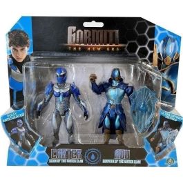 Caja de figuras - GORMITI - Scion y Gormiti asociados Agua - Carter y Aqu - 15 cm - a partir de 4 años - GRV194 Precio: 48.50000045. SKU: B18QBCWPEX