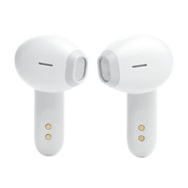 JBL JBLWFLEXWHT Auriculares Inalámbricos Bluetooth 5.2 Wave Flex IP54 Deep Bass 32h Batería Estuche Carga Rápida Blancos