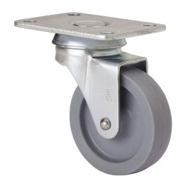 Ruedas Alex Rueda giratoria gris con placa y eje liso, carga máx. 15 kg, Ø 3 cm Precio: 1.79000019. SKU: B1EGBFLHQQ