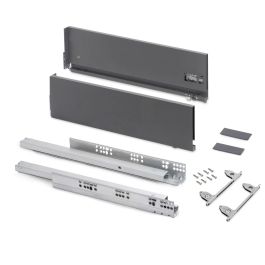 Emuca Cajón exterior Vertex con regulación 3D de altura 178mm, 40kg, espesor de tablero de 18mm, profundidad 450mm, Acero, Gris antracita Emuca Cajón exterior Vertex con regulación 3D de altura 178mm, 40kg, espesor de tablero de 18mm, profundidad 450mm, Acero, Gris antracita Precio: 37.50000056. SKU: B1HDT6HAVN