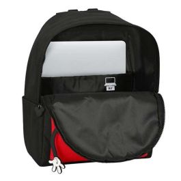 Mochila para Portátil Mickey Mouse Clubhouse mickey mouse Negro Rojo 31 x 40 x 16 cm
