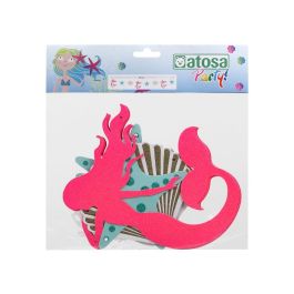 Guirnalda Decoración Estrellas Conchas Fondo Marino 160 cm