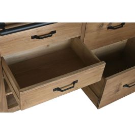 Isla Cocina Cottage DKD Home Decor Natural Negro 75 x 90 x 120 cm Isla Cocina Cottage DKD Home Decor Natural Negro 75 x 90 x 120 cm