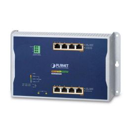 Planet Switch industrial 4 puertos PoE 10/100/1000T 802.3bt + 4 PoE Gigabit 802.3at + 2 SFP 100/1000X gestionable Precio: 376.50000025. SKU: B1E7ECZYXA