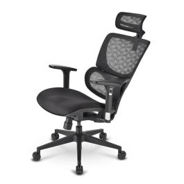 Sharkoon OfficePal C30 Silla de Oficina Asiento Nido Respaldo Malla Color Negro Altura Ajustable Sharkoon OfficePal C30 Silla de Oficina Asiento Nido Respaldo Malla Color Negro Altura Ajustable