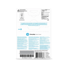 HP Papel Photo Glossy uso diario, 100 hojas, 10 x 15cm, 200gr