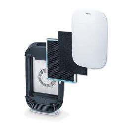 Beurer LR-500 Purificador de Aire con Bluetooth y Wifi, Filtro HEPA 99.95%, Sensor PM 2.5, Pantalla LED, Temporizador, 3 Niveles, 34-106m2