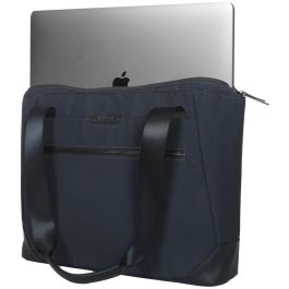 Targus TBA00102GL Bolso Tote Ávila para Portátil hasta 16 pulgadas Mujer EcoSmart Reciclado Resistente al Agua Azul