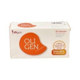 IFIGEN Oligen DHA 80% TG Enzimático 60 Cápsulas - Mantiene Funcionamiento Normal del Cerebro y Visión, Niveles de Triglicéridos Precio: 28.5899999. SKU: B136MW2F8X