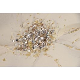 DKD Home Decor Cuadro Shabby Beige 4.5 x 82 x 82 cm (2 Unidades)