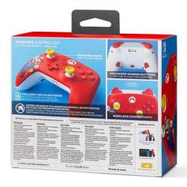 Mando Gaming Inalámbrico Powera MARIO Rojo Nintendo Switch