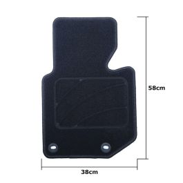 OCC Design Alfombra a Medida BMW E36 Serie 3 Cabrio 1993-1999 5 Piezas OCCBW0003