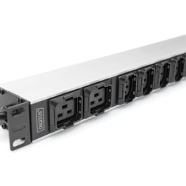 Digitus PDU 1HE 8xC13 2xC19 Regleta de enchufes 230V/16A Negro