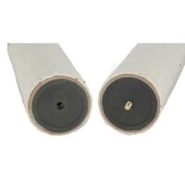 Kerbl Rascador para Gatos Scratch Tube Opal Maxi, 78cm de Alto, Poste de Sisal Ø9cm, Base 38x38cm, Gris