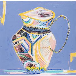 DKD Home Decor Cuadro Moderno Multicolor 80 x 80 cm (2 Unidades) Pintado a Mano en Lienzo y Pino Precio: 65.18028. SKU: S3017866