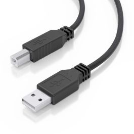 AISENS - CABLE USB 2.0 CON AMPLIFICADOR, TIPO A/M-B/M, NEGRO, 15M