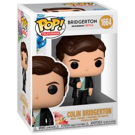 FUNKO Figura de Vinilo POP! Bridgerton Colin Bridgerton de 9cm en Caja Regalo