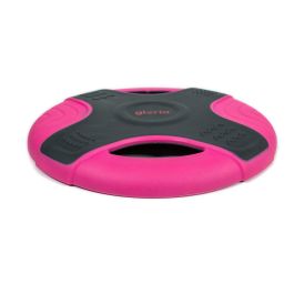 Gloria Frisbee Easy Catch Play And Run para Perros 25 cm Rosa - Juguete de Adiestramiento y Ejercicio de Agilidad TPR