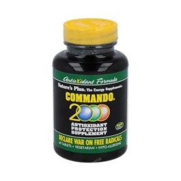 NATURES PLUS Commando 2000 Antioxidante 60 Comprimidos Apoyo Inmune y Función Hepática Precio: 31.5000004. SKU: B1E49B2SDC