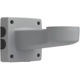 Axis T94J01A Soporte a Pared de Aluminio Gris para Cámaras Axis Q62 Series, Robusto, Uso Interior/Exterior, Múltiples Entradas de Cable