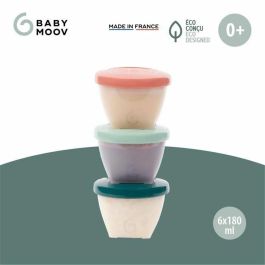 Babymoov Conservation Pots BioSourcés - Lote de 6x180ml