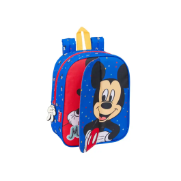 Mochila Escolar Mickey Mouse Clubhouse Good day Azul 22 x 27 x 10 cm
