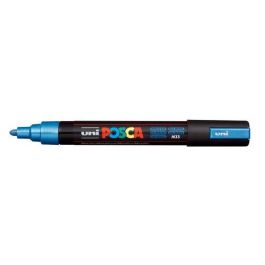 POSCA Pc-5M Marcador No Permanente Punta Bala 1,8-2,5 mm Azul Metálico - Tinta Base Agua, Resistente a la Luz Precio: 3.50000002. SKU: B14K6HLZ6J