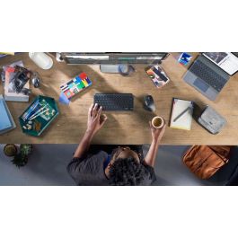 Logitech MX Keys Mini Teclado Inalámbrico Iluminado Minimalista Qwerty Bluetooth / Logi Bolt 295.99 x 131.95 x 20.97 mm 506.4 g Graphite