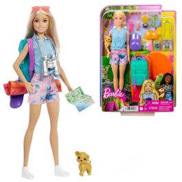 Barbie Hdf73 Muñeca ¡Vamos De Camping! Malibú, inspirada en It Takes Two, con cachorro y +10 accesorios de excursión Precio: 32.49999984. SKU: S7158448