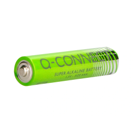 Q-connect Pila Alcalina AAA Blister con 12 Unidades 1.150 mAh
