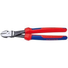 Knipex 74 02 250 Alicate diagonal de corte, Acero cromo vanadio, Mango de plástico azul y rojo, 250 mm Precio: 53.78999945. SKU: B1KFP9BV5F