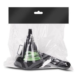 MOTOR16504 Embudo de Emergencia Flexible con Filtro CS10 para Gasolina y Líquidos, 145 mm