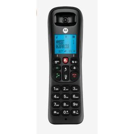 Motorola Teléfono DECT CD4001 Inalámbrico con Altavoz, Bloqueo de Llamadas y Agenda, Negro