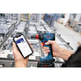 Bosch Professional BOS4059952587745 GDX 18V Atornillador de Impacto con Baterías 4.0Ah, Cargador y L-Boxx