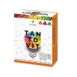NOVADIET Tantovit 30 Comp. Complemento Alimenticio con Vitaminas, Minerales y Nootrópicos para Disminuir Cansancio y Fatiga Precio: 20.5000004. SKU: B1967X5PT9