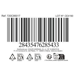 La Mediterranea Bol Aperitivo Pica-Pica Ass. Col 14 x 12 x 5.8 cm (24 Unidades)