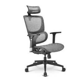 Sharkoon OfficePal C30M Silla de Oficina con Asiento y Respaldo de Malla Gris Altura 115-135 cm Ancho Respaldo 50 cm