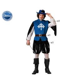 Disfraz Mosquetero Azul Hombre Adulto M-L Disfraz Mosquetero Azul Hombre Adulto M-L