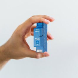 Shelly Qubino Relé Wave Pro 1 Z-Wave DIN-Rail, 16A, con planificador semanal y control remoto, 1 canal