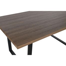 Mesa de Comedor Home ESPRIT Marrón Negro Hierro Madera MDF 160 x 90 x 75 cm Precio: 215.50000054. SKU: B172WWH956