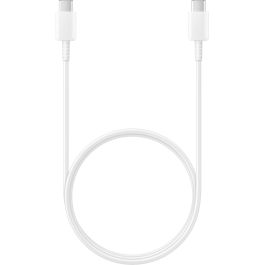 Samsung EP-DA705 Cable USB-C a USB-C de 1m, Suministro de Energía de 100W, Blanco