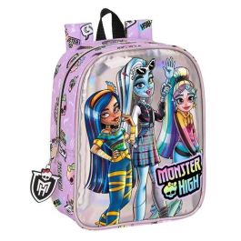 Mochila Escolar Monster High Best boos Lila 22 x 27 x 10 cm Precio: 12.50000059. SKU: B13M7AGDJ6