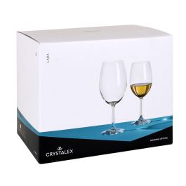 Bohemia Set de 6 Copas de Cristal Lara 540 cc (8 Cajas)